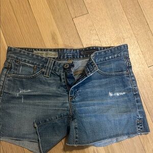 AG ( Adriano Goldschmid) Denim Blue Women's Shorts